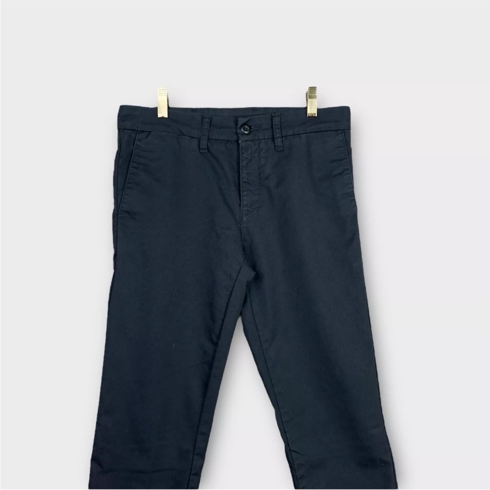 CARHARTT WIP SID Pant Mens 30x32 BLACK Straight Slim Fit Chino Pants Work Wear - Picture 3 of 14